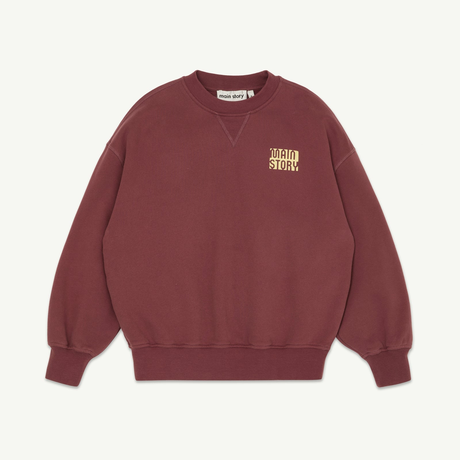 Crew sweatshirt - Burgundy 