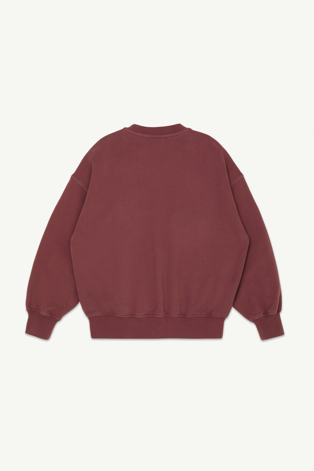 Sweatshirt Crew – bordeaux