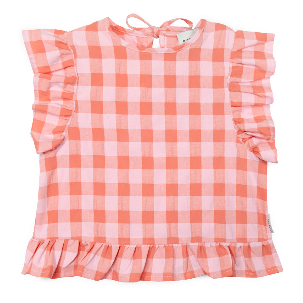 Blouse Sans Manches Mirelle Rose/Corail