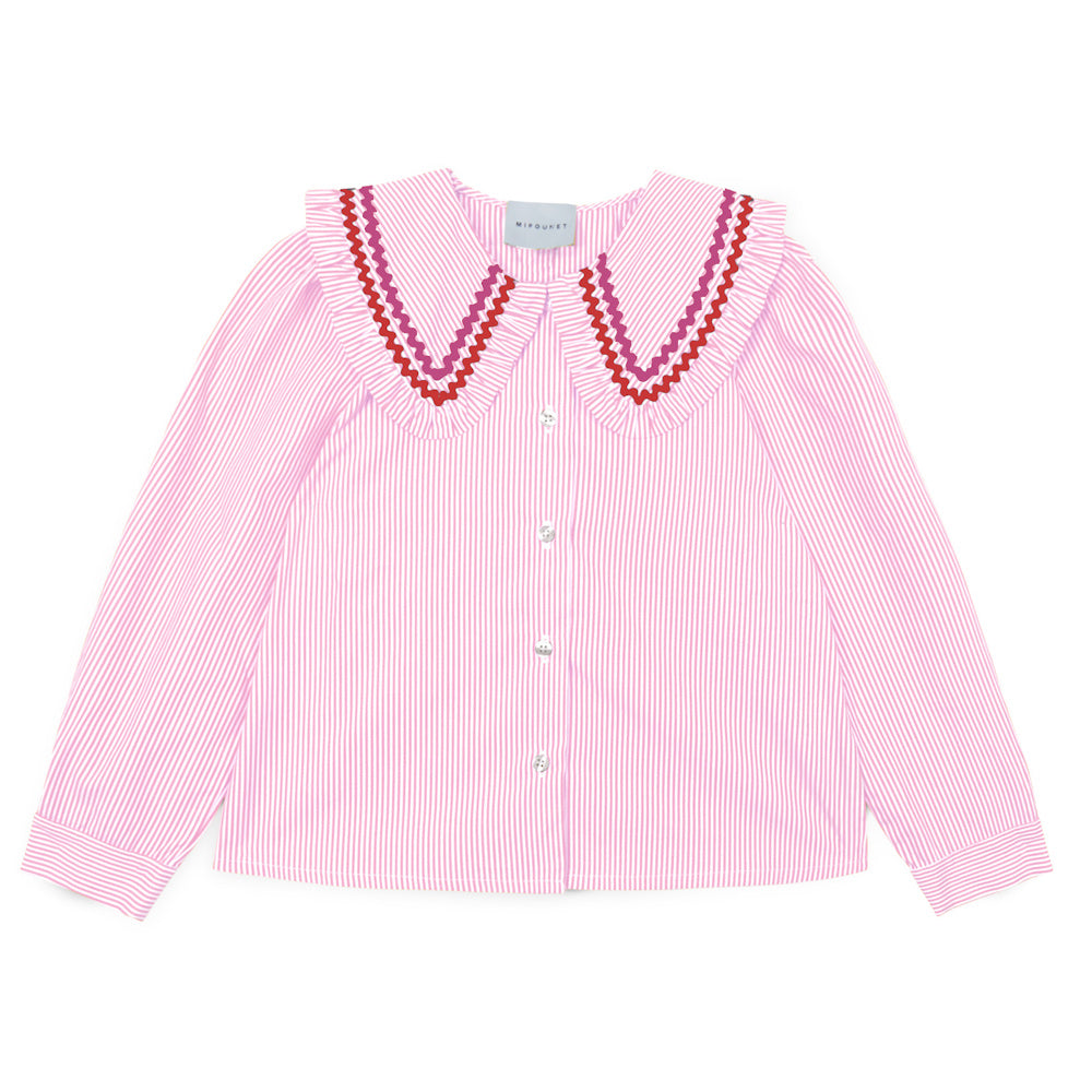 Blouse Nadine Popeline Rose