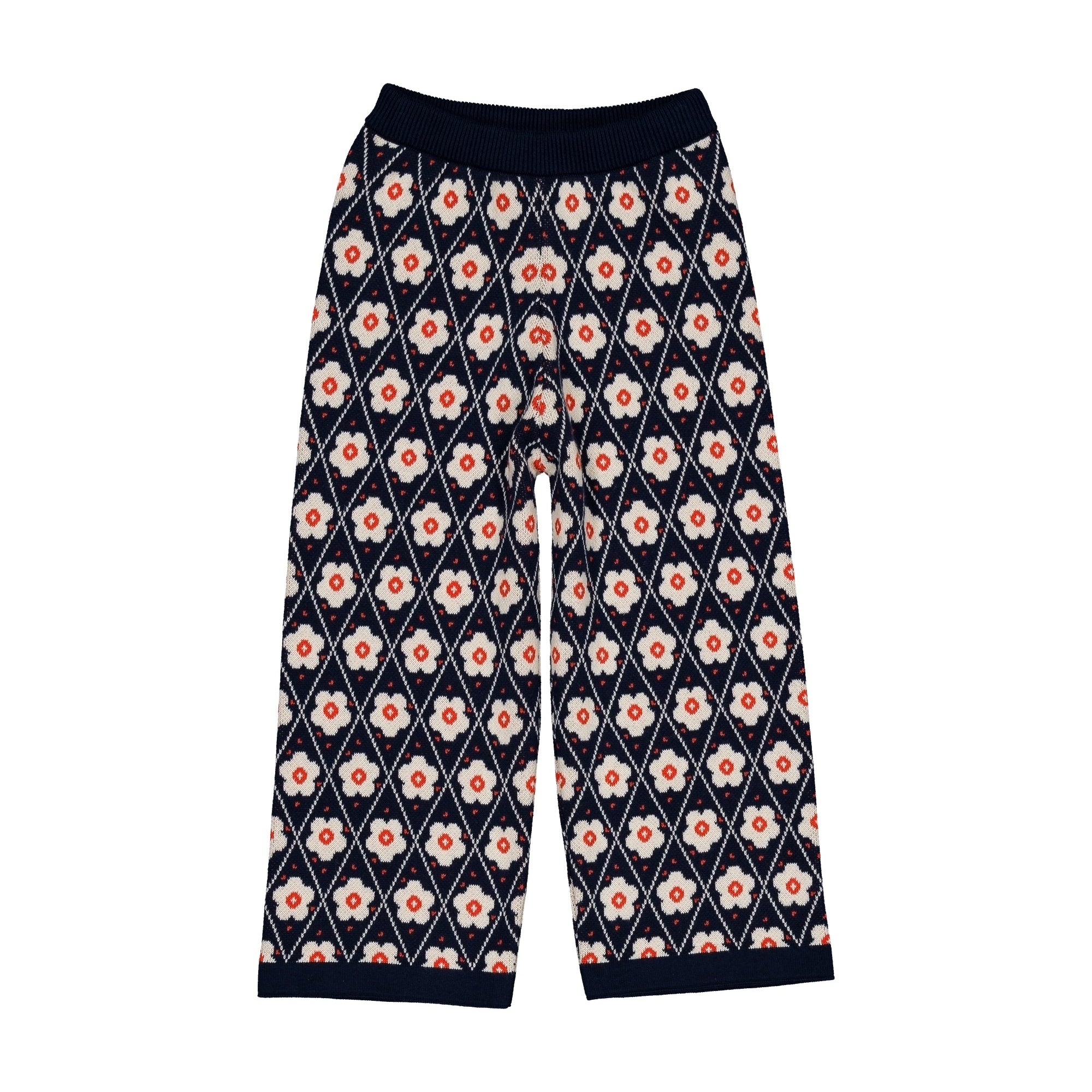Mathilda Navy Flower Pants
