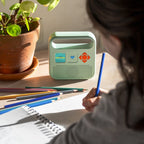 Enceinte Merlin vert