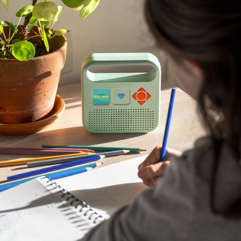 Enceinte Merlin vert