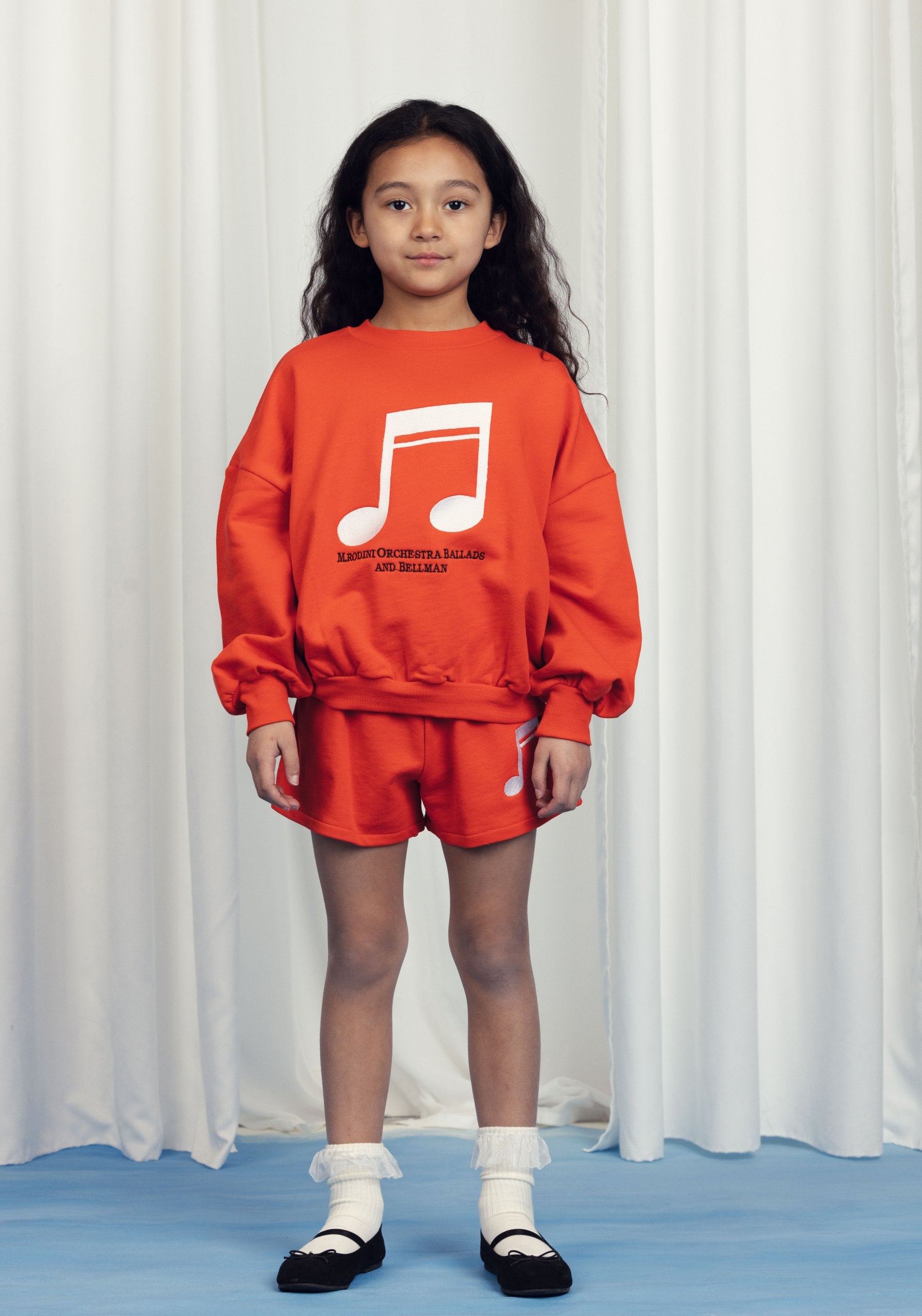 Red sweatshirt Music Notes