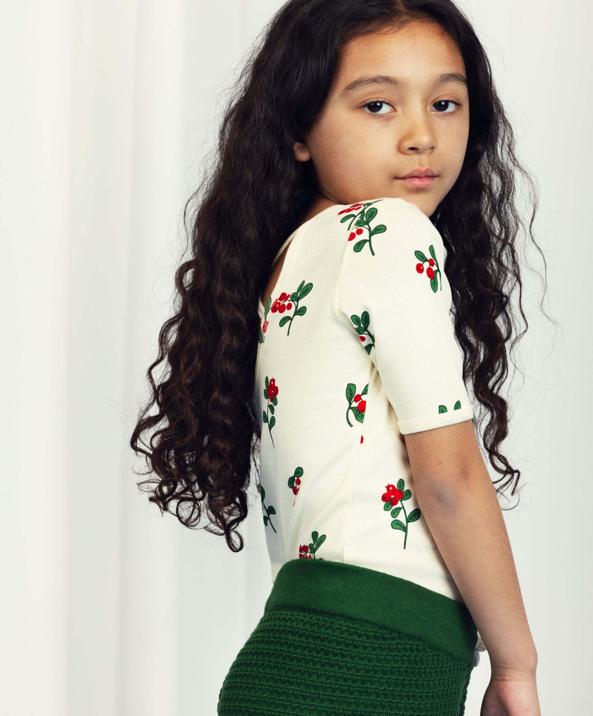 Blue flower t-shirt