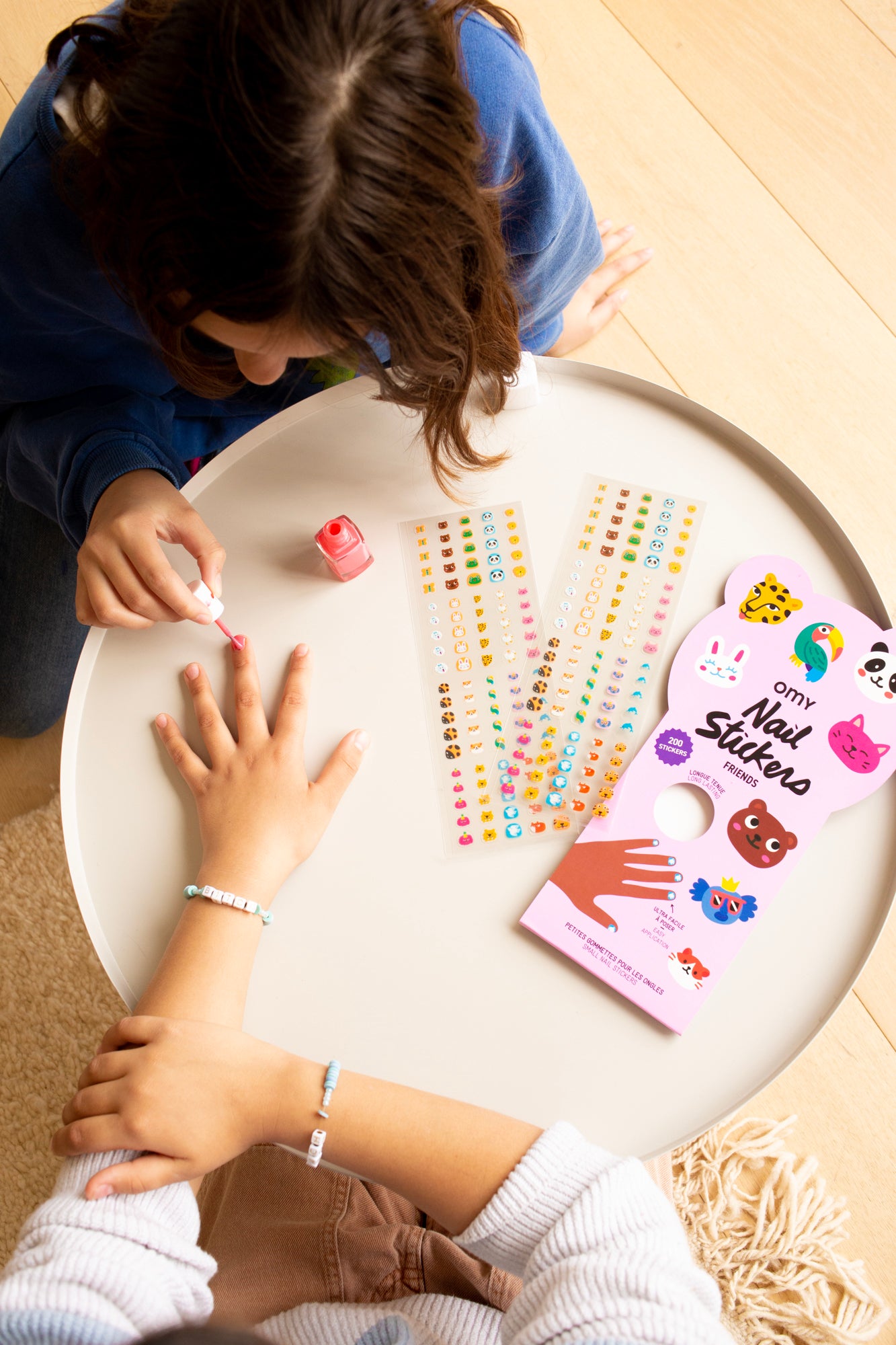 Autocollants ongle enfant FRIENDS - NAIL STICKERS OMY 