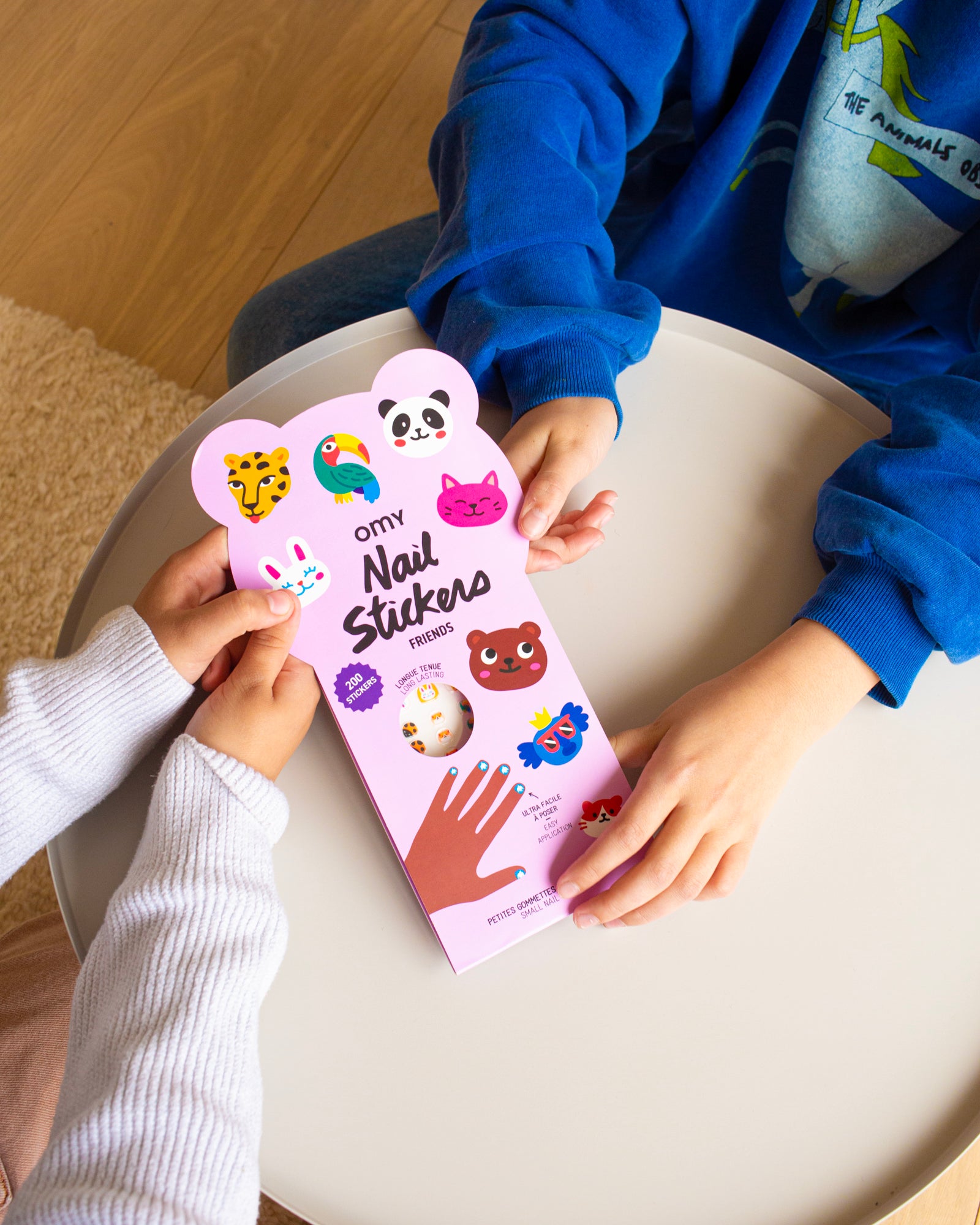 Autocollants ongle enfant FRIENDS - NAIL STICKERS OMY 