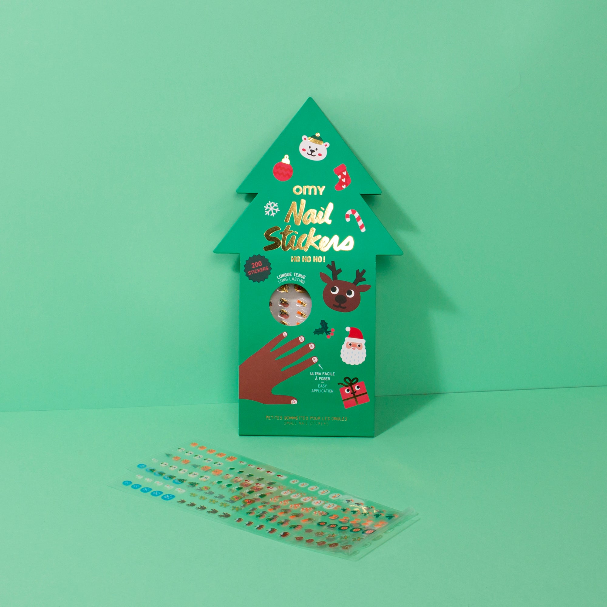 HO HO HO ! - NAIL STICKERS