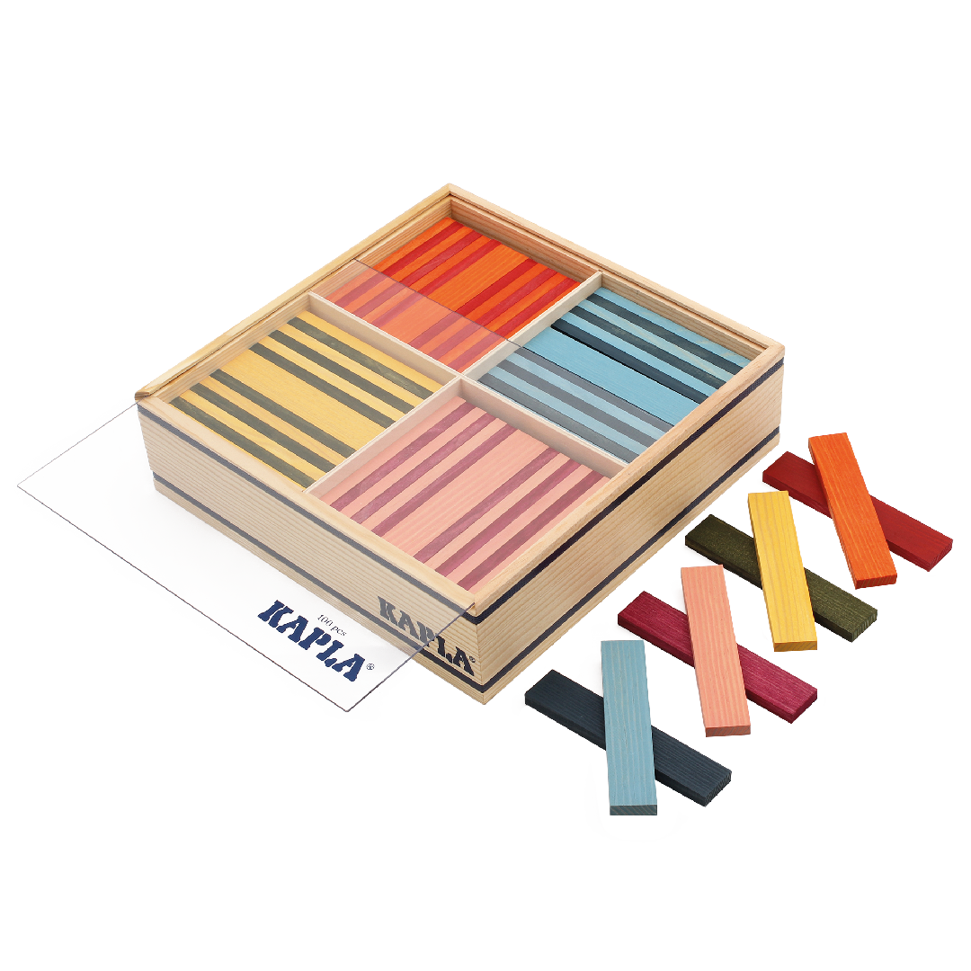 Kapla Box – Octocolor 100 boards