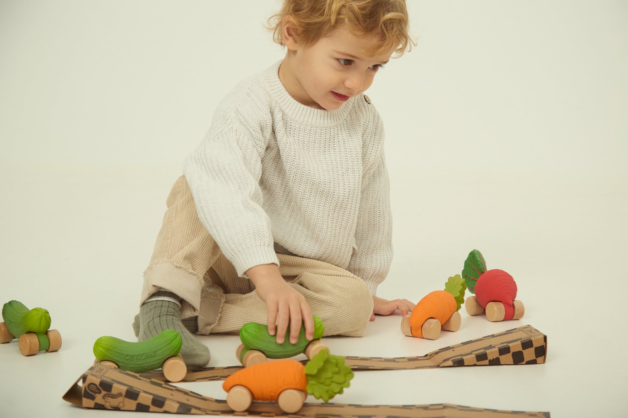 Cathy The Carrot Baby Car Toy