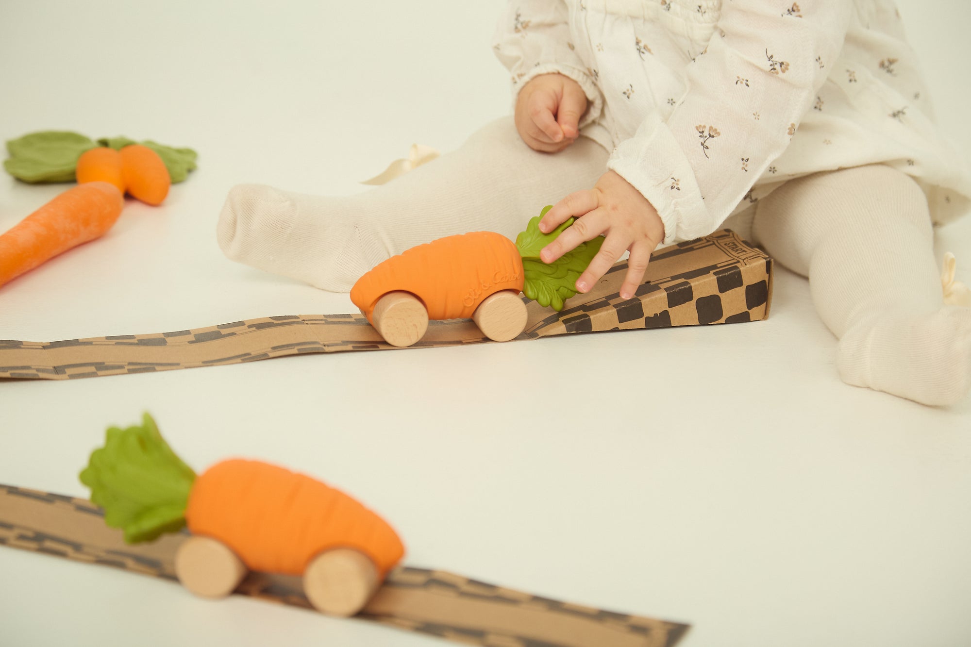 Cathy The Carrot Baby Car Toy