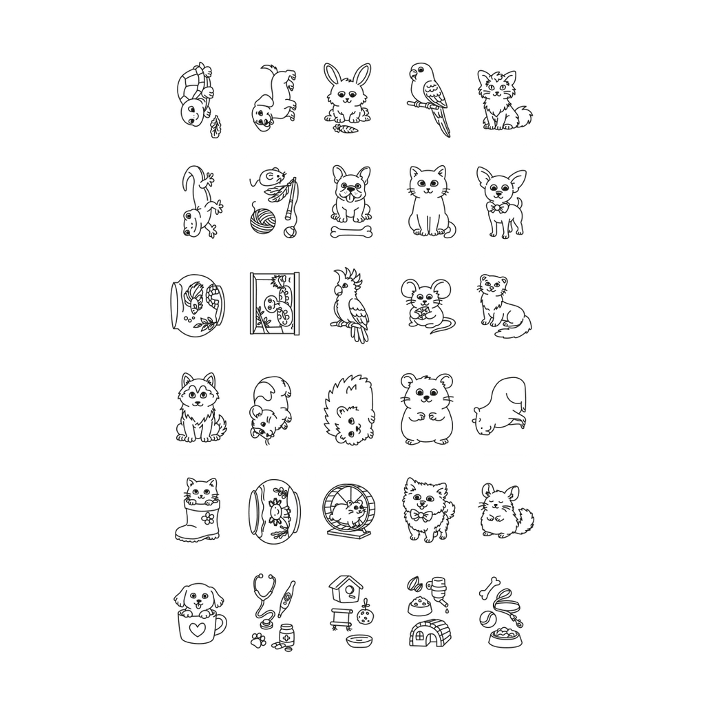 KIDYDRAW-MINI Drawing Tablet Pets