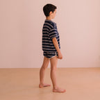 Juju Navy Stripes Shorts