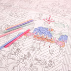 COLORING POSTER - DANCE