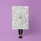 Giant post to color - Kitty