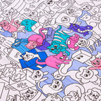 Giant post to color - Kitty