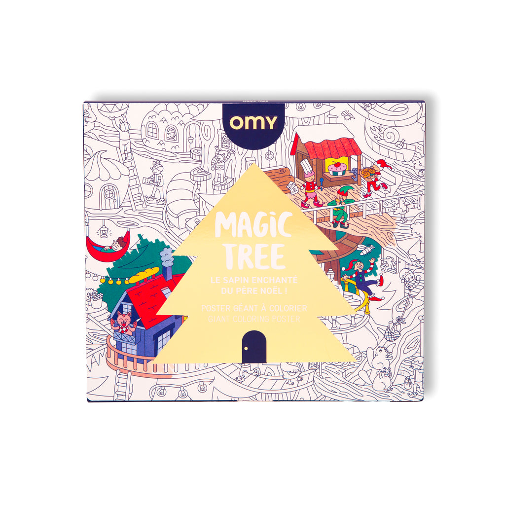 COLORING POSTER - Magic Tree
