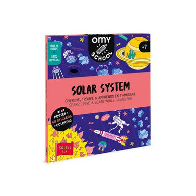 Jeux enfant POSTER & STICKERS - SYSTEME SOLAIRE OMY