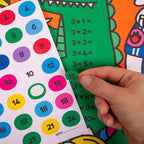 Jeux enfant POSTER & STICKERS - MULTIPLICATION OMY