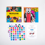 Jeux enfant POSTER & STICKERS - MULTIPLICATION OMY