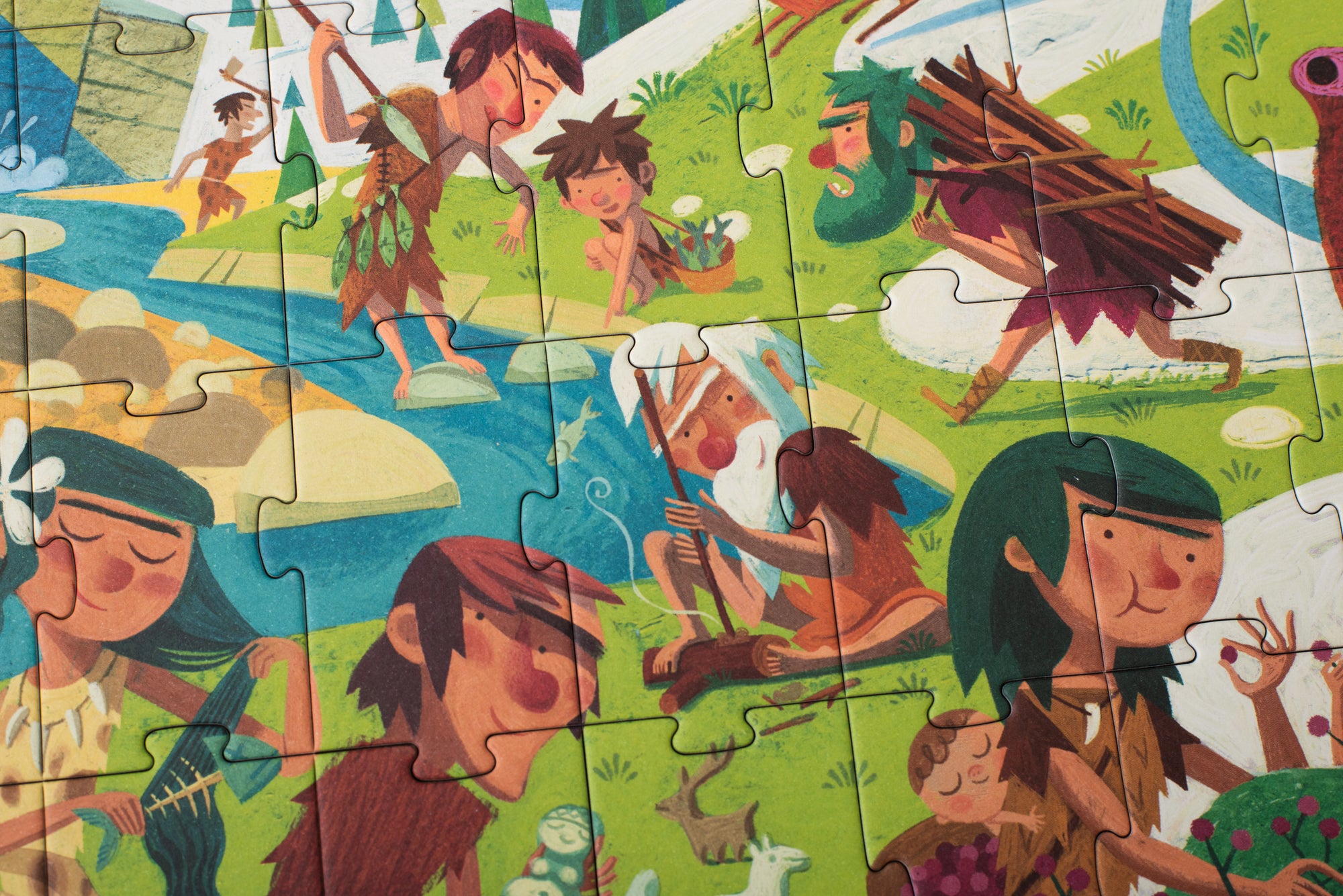 Puzzle Go to the Prehistory