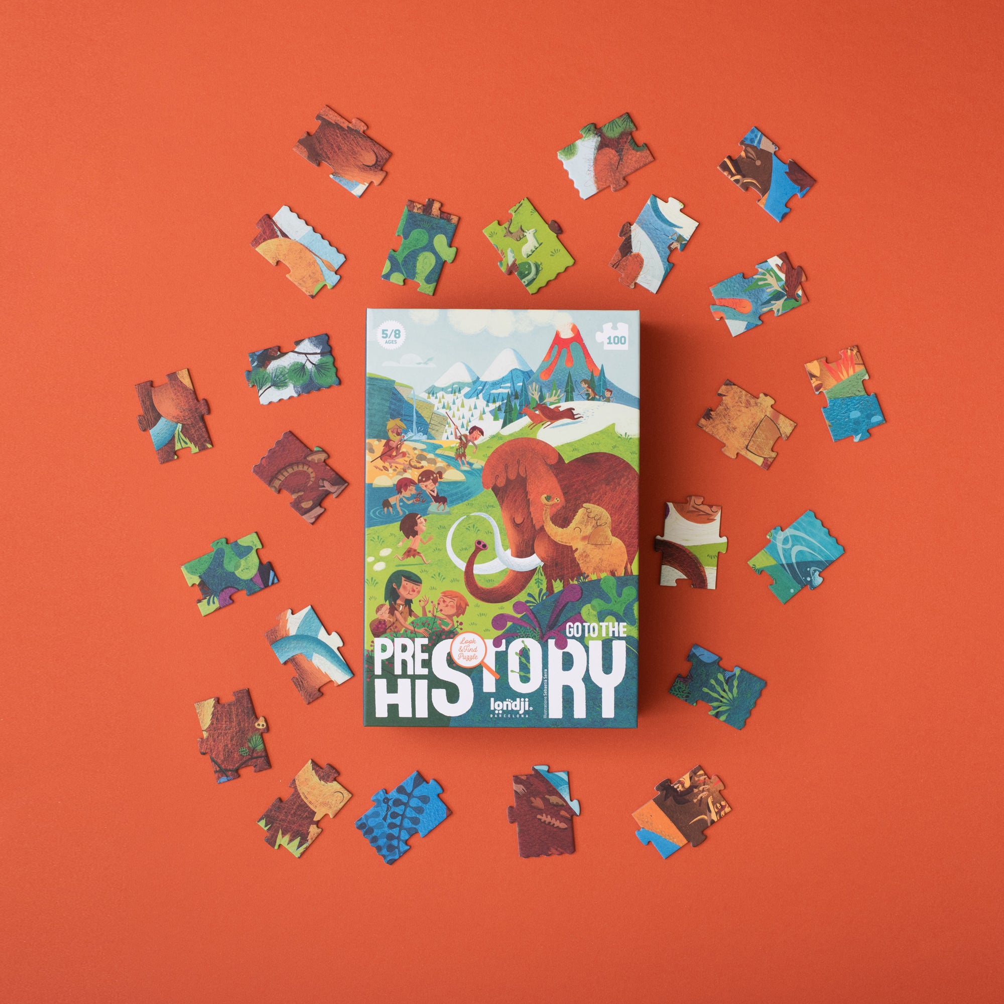 Puzzle Go to the Prehistory