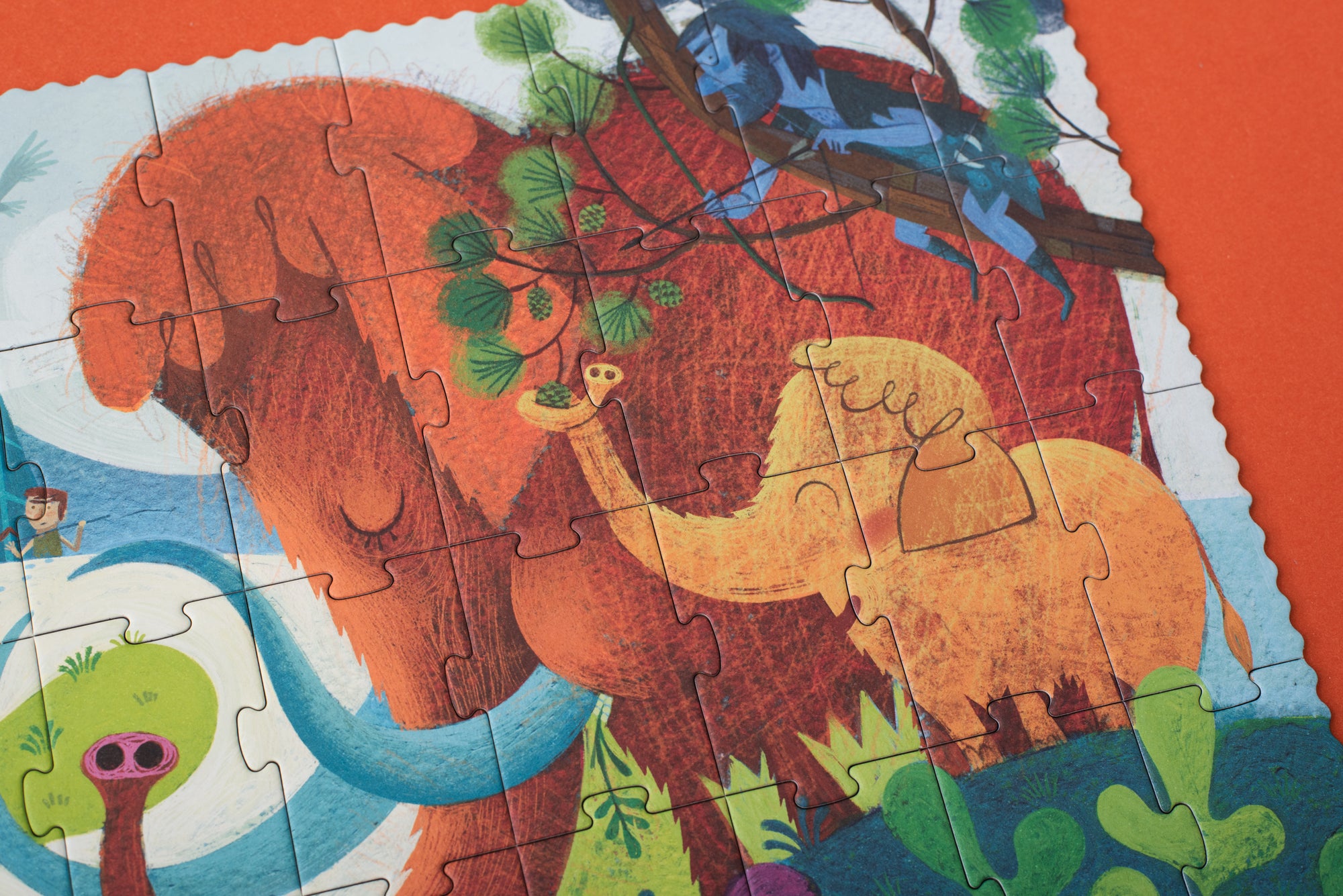Puzzle Go to the Prehistory
