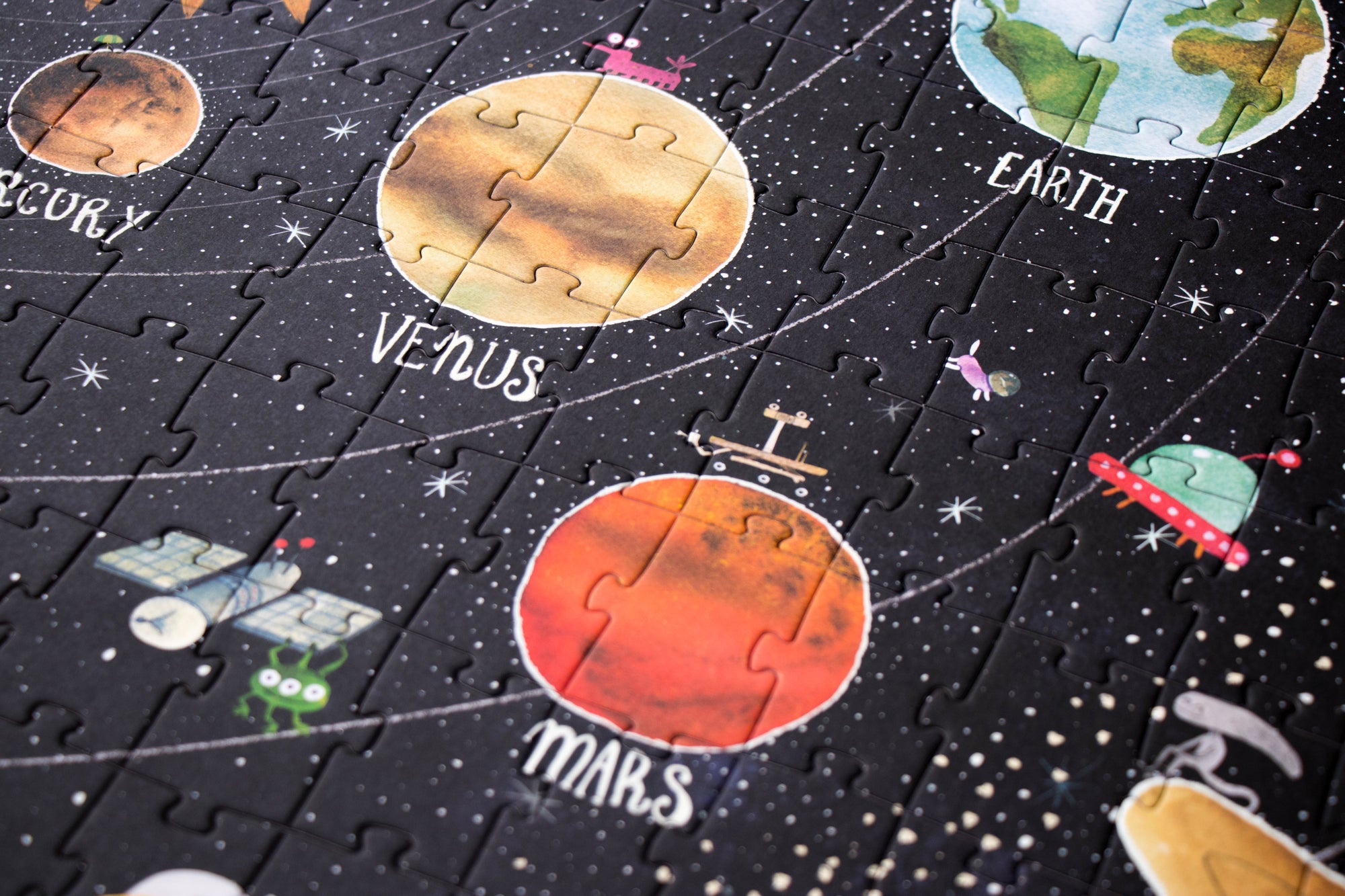 Puzzle Discover the Planets