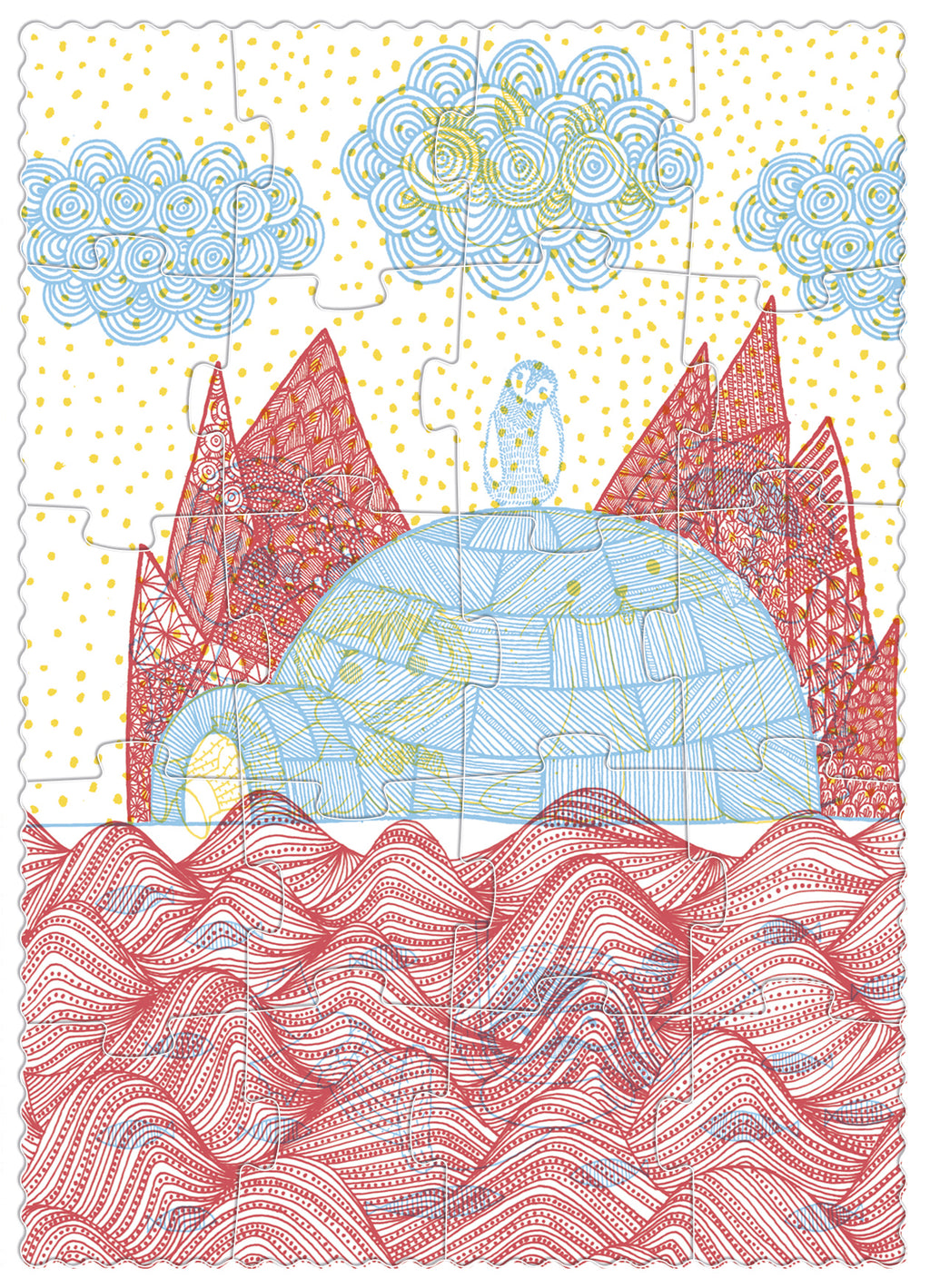 Puzzle dans l'Igloo