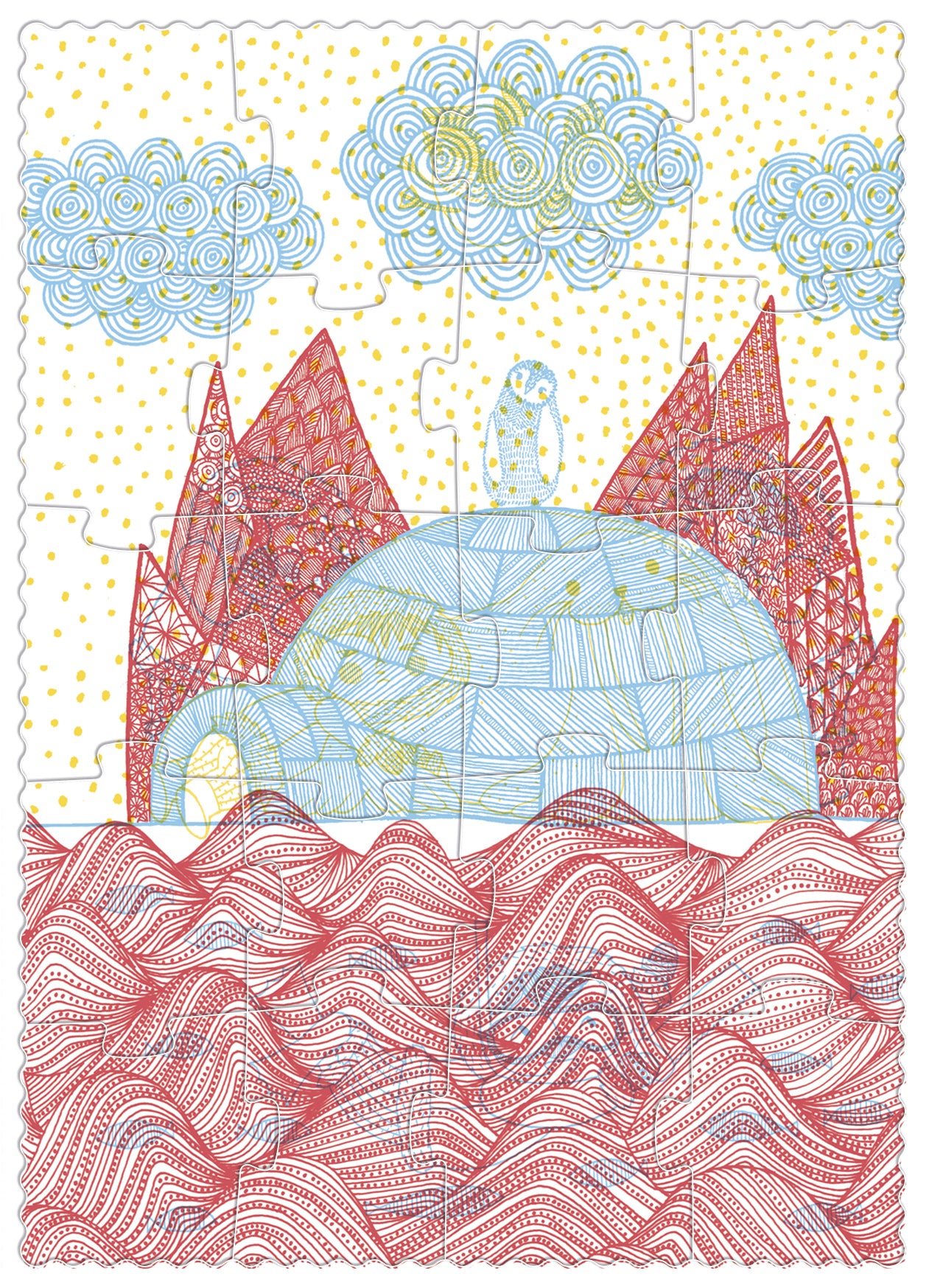 Puzzle dans l'Igloo