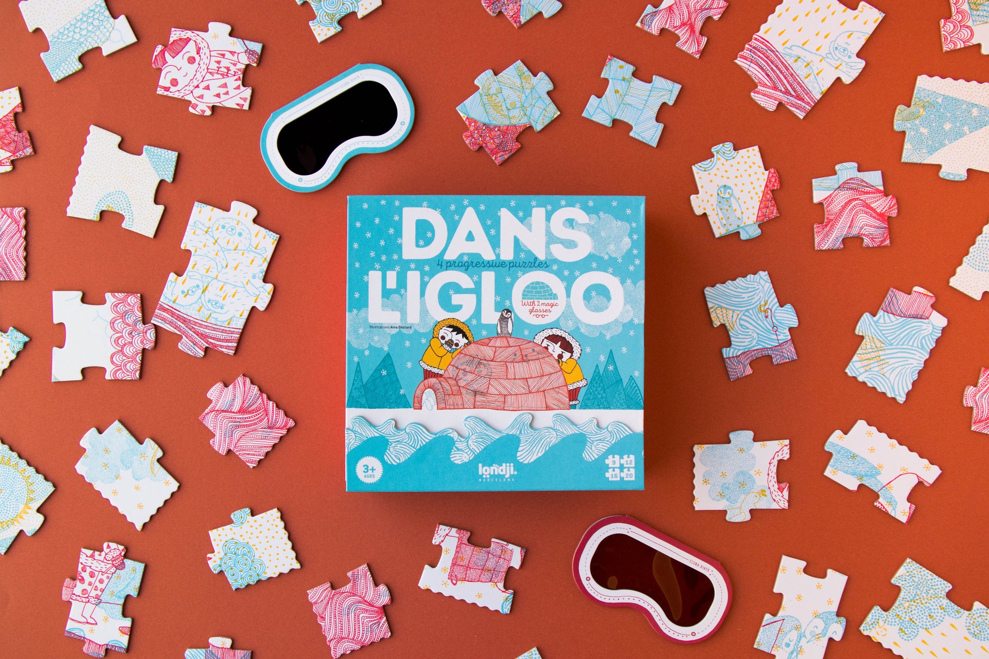 Puzzle dans l'Igloo