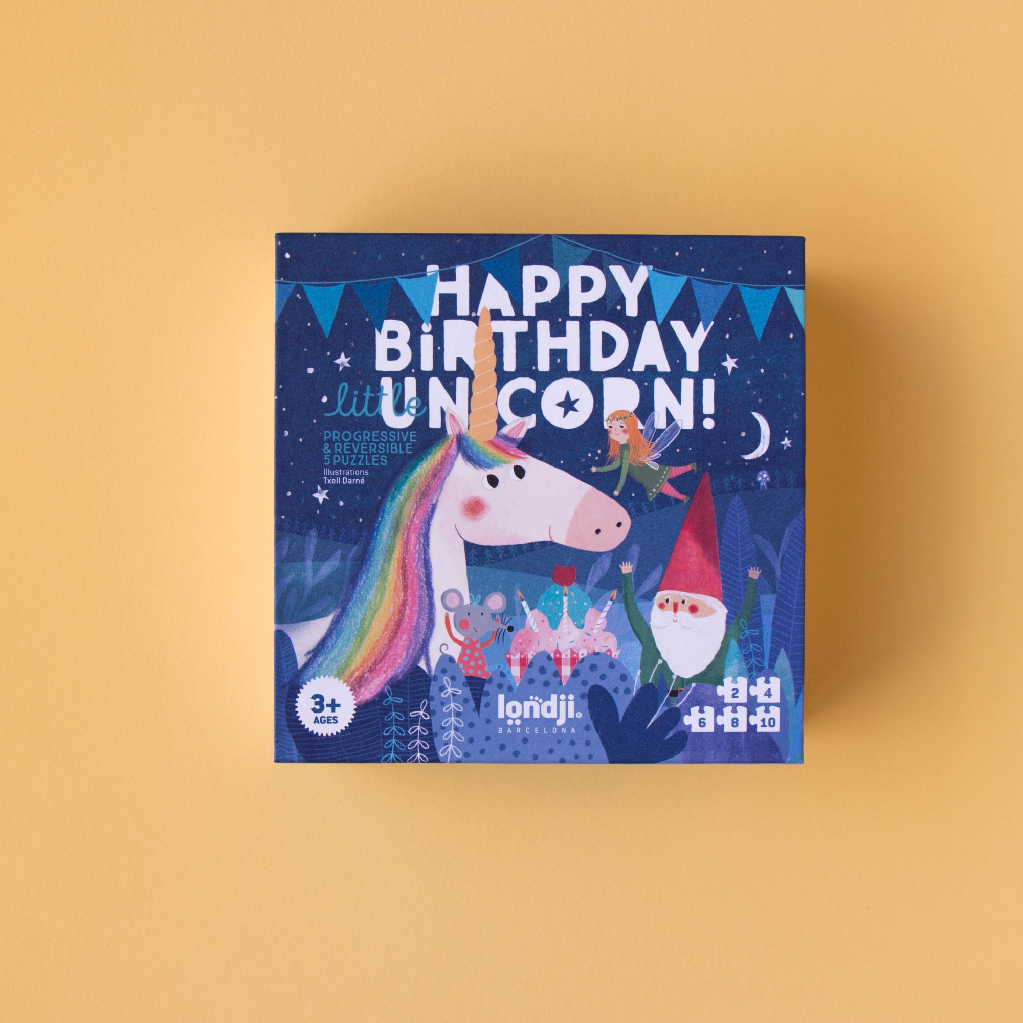 Puzzle Happy Birthday Unicorn