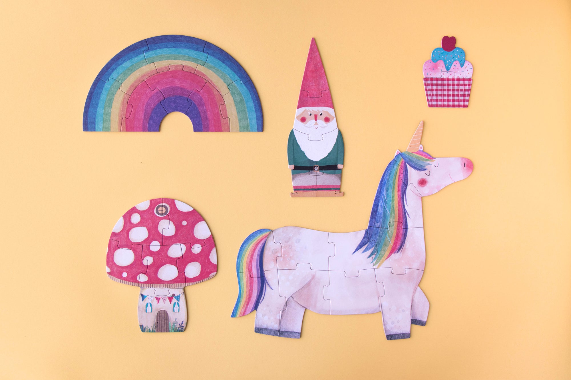 Puzzle Happy Birthday Unicorn
