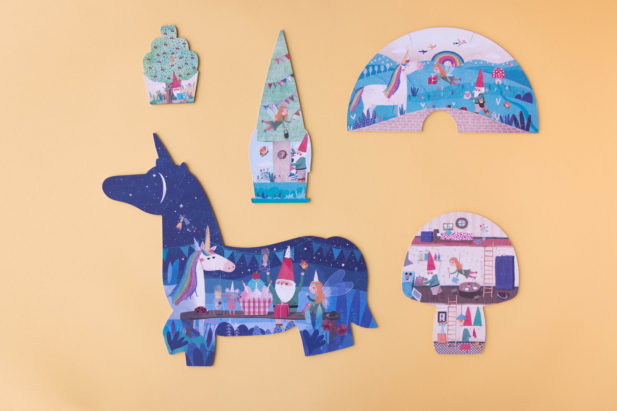 Puzzle Happy Birthday Unicorn