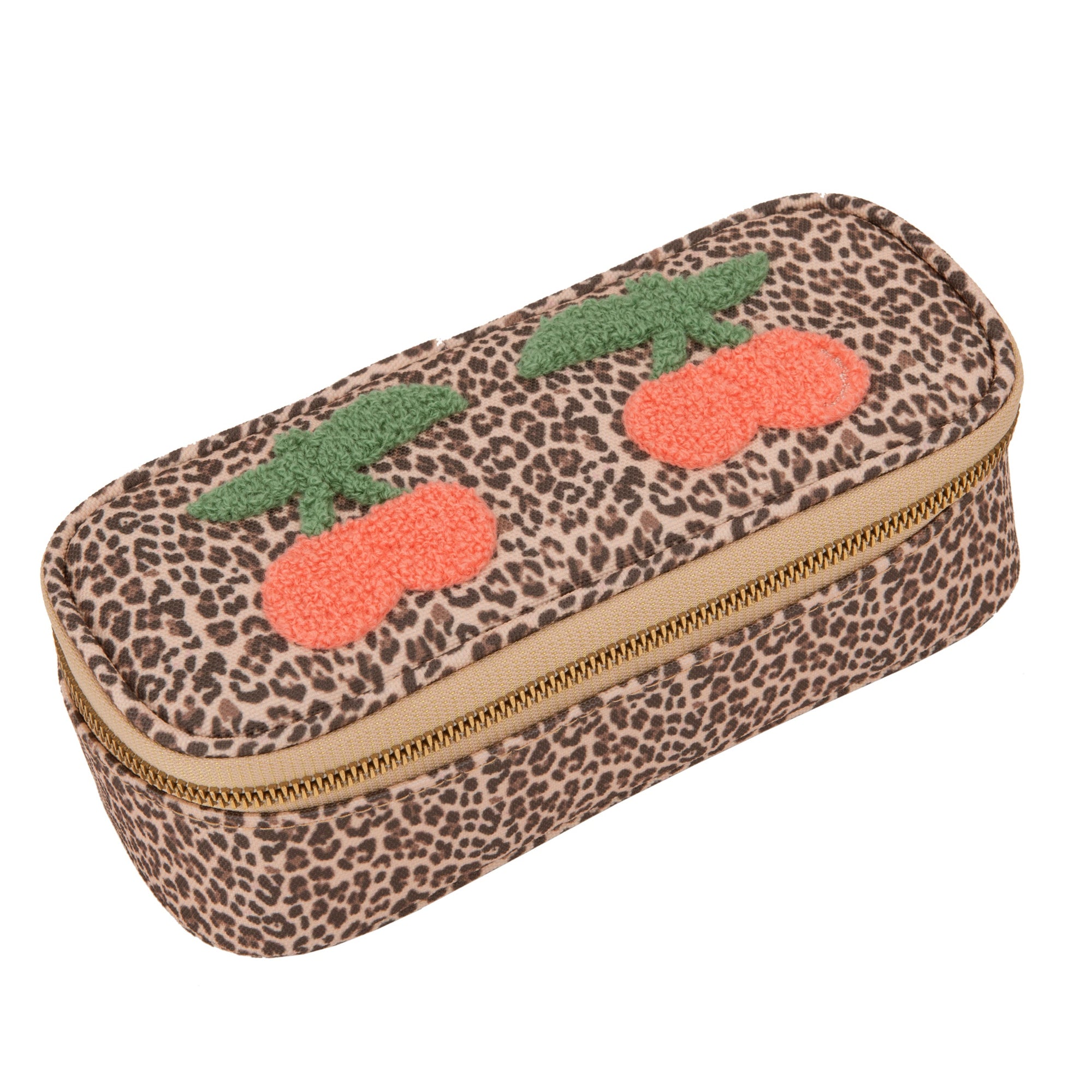 Pencil box Léopard Cherry