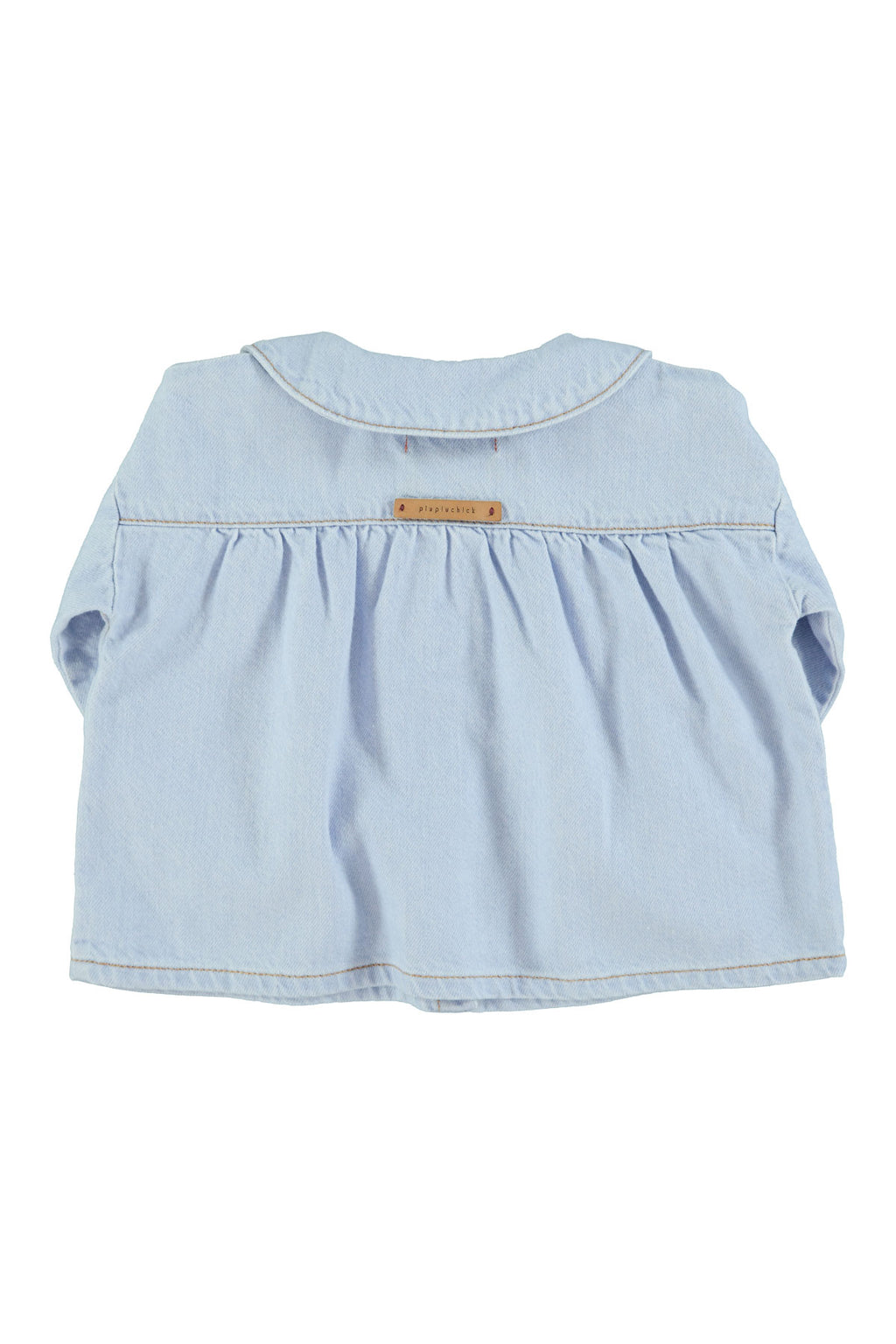 CLAUDINE CLAUDINE COLLE BLOUS LIBER BLUE DENIM