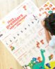Creative poster + 150 stickers dinosaurs