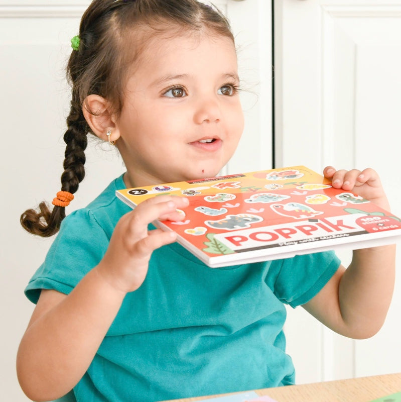 6 cards + 100 Baby Dinosaurs stickers