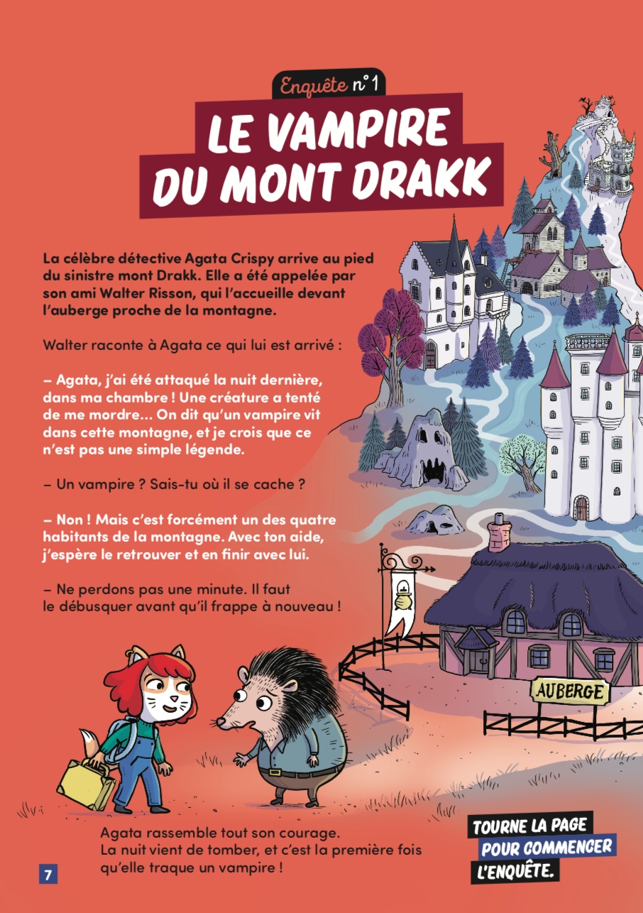Livre jeu MES PREMIÈRES ÉNIGMES - MÊME PAS PEUR