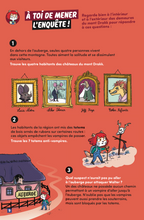 Livre jeu MES PREMIÈRES ÉNIGMES - MÊME PAS PEUR