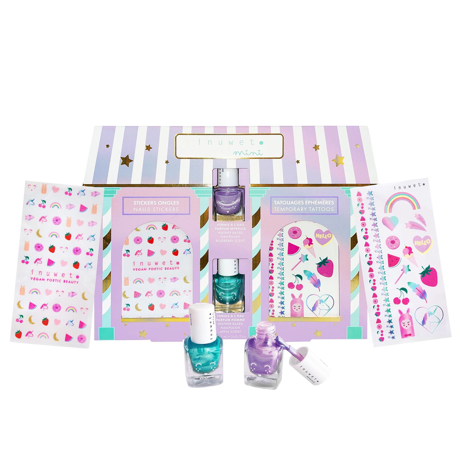 BEAUTY HOUSE set vernis et tattoos