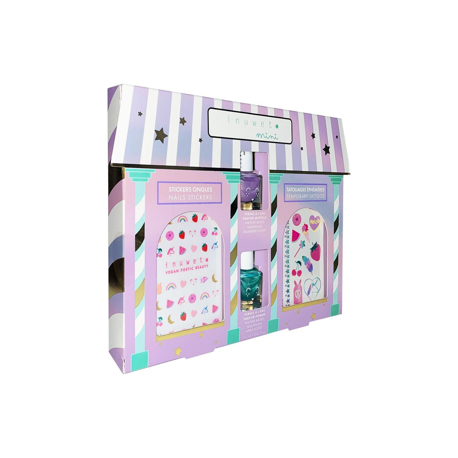 BEAUTY HOUSE set vernis et tattoos