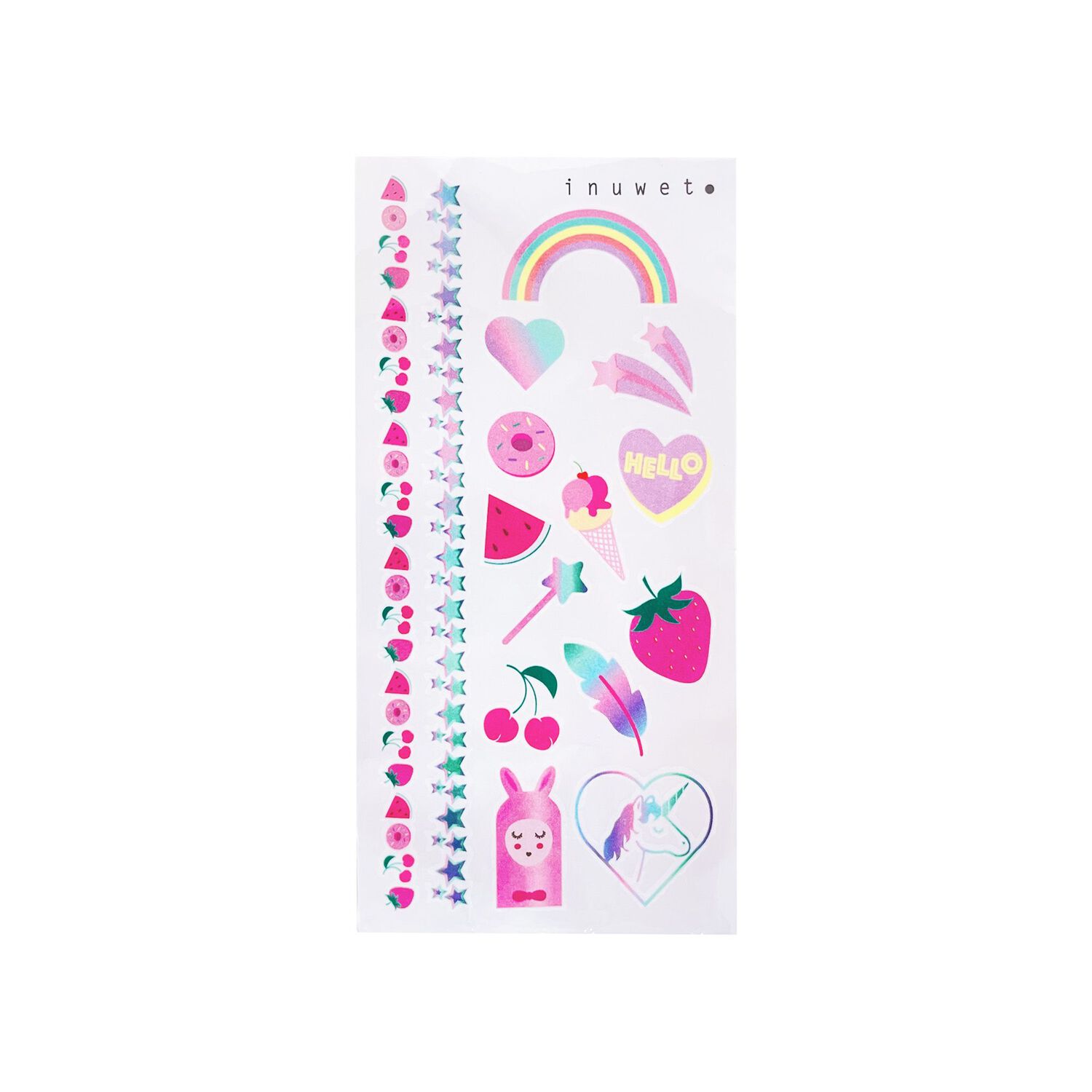 BEAUTY HOUSE set vernis et tattoos