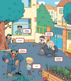Livre jeu QUI EST LE COUPABLE? À L'ÉCOLE