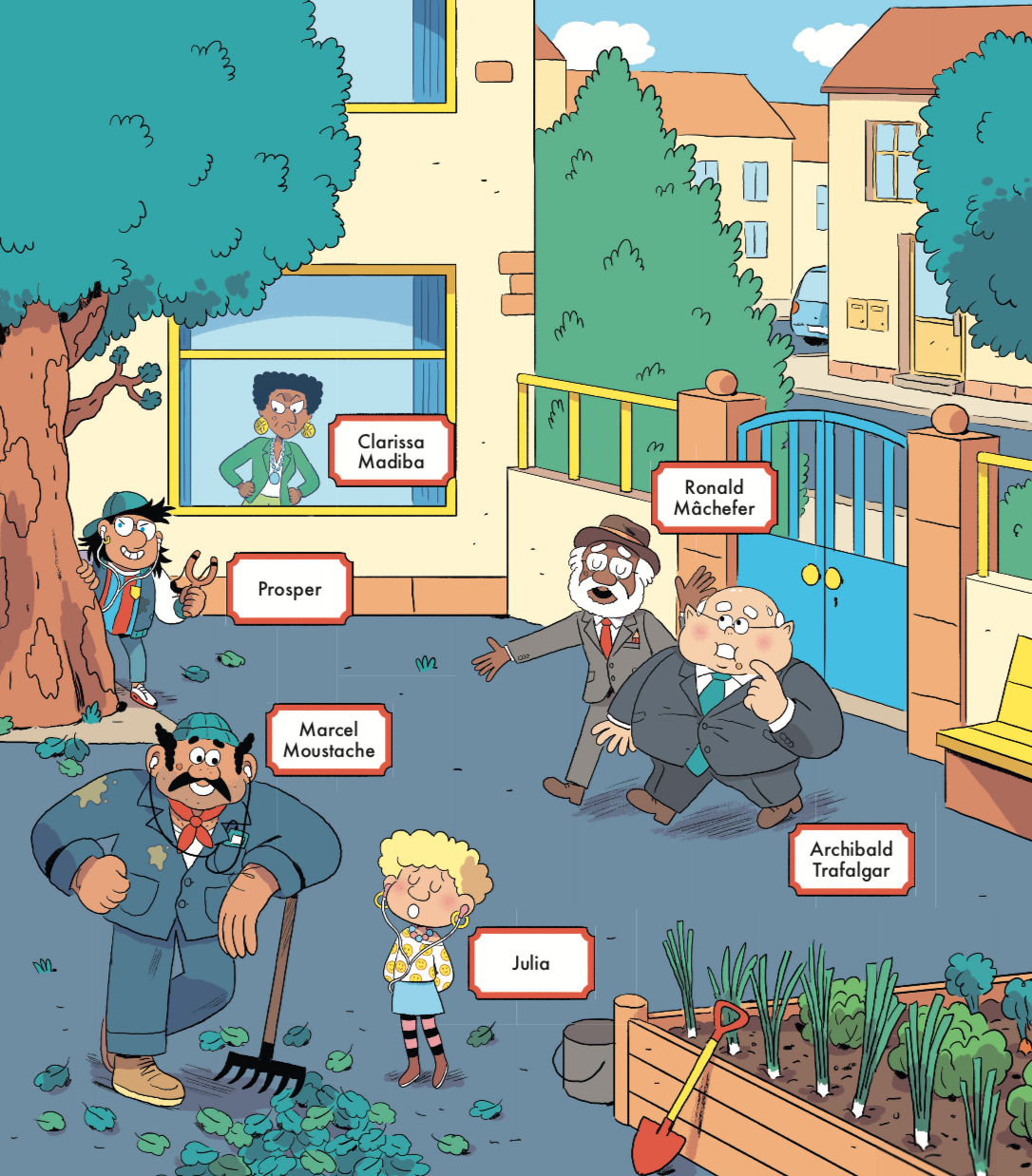 Livre jeu QUI EST LE COUPABLE? À L'ÉCOLE