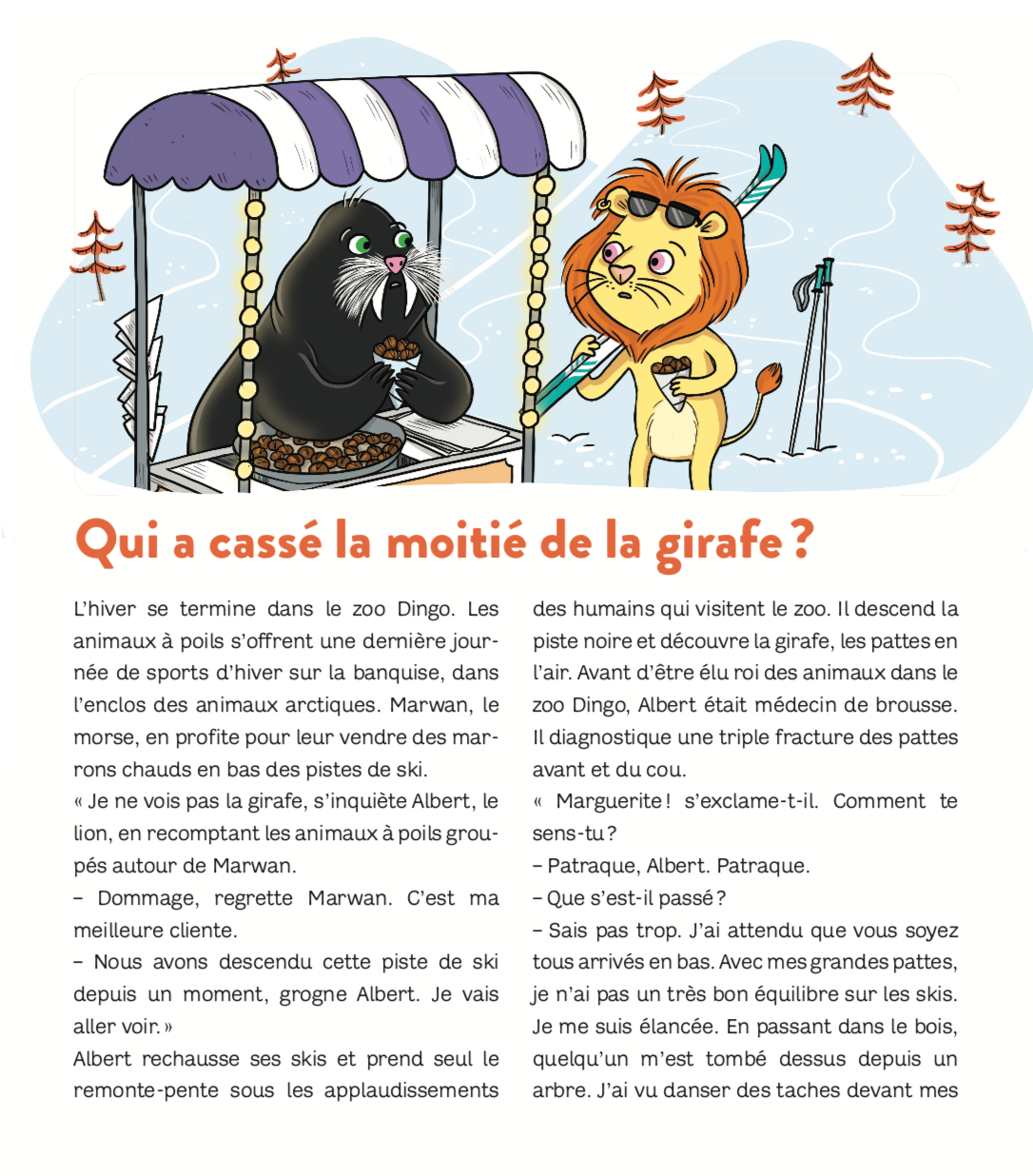 WHO'S THE CULPRIT? AT THE ZOO Game Book