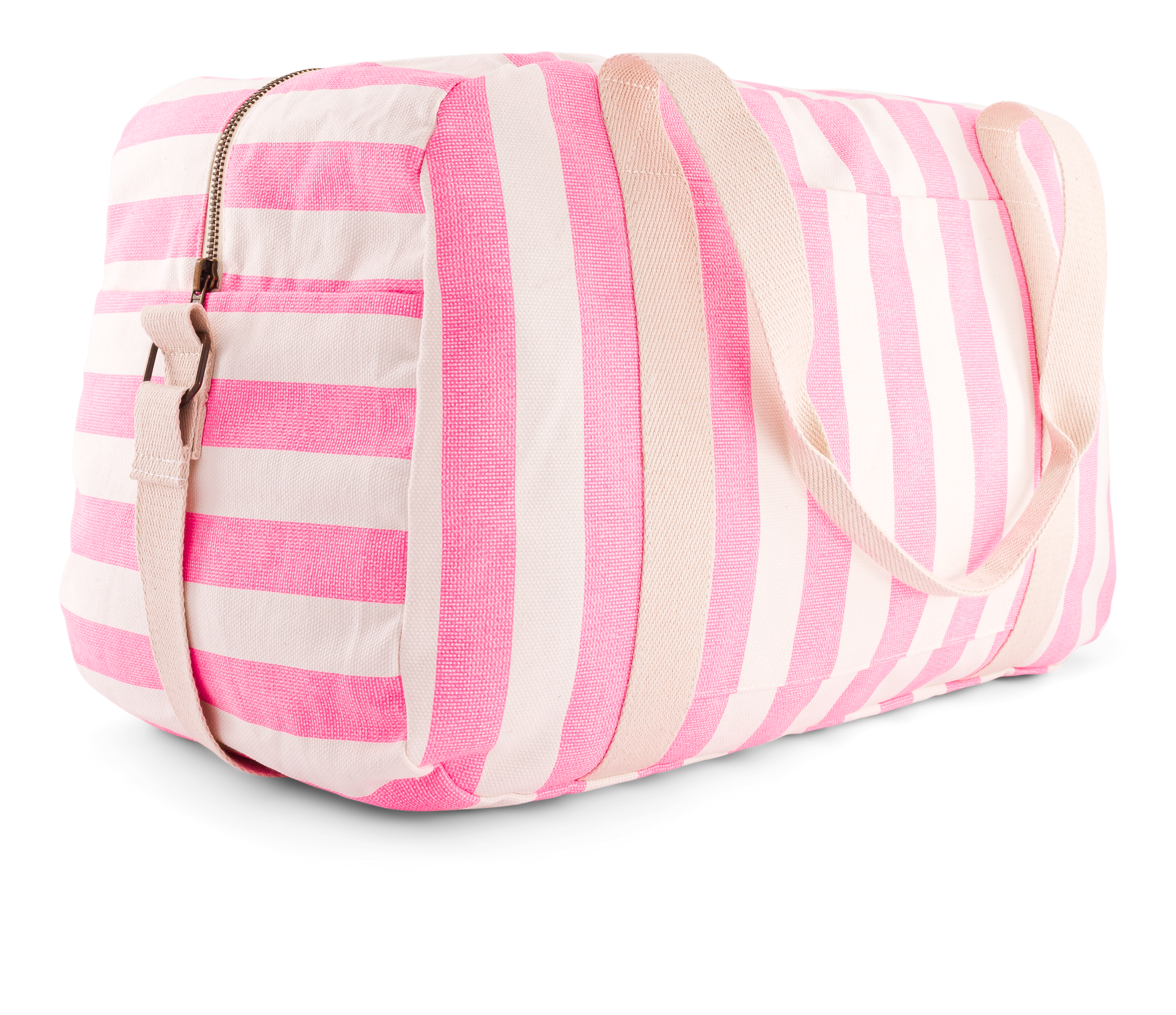 Raphael Neon Pink Stripes Diaper Bag