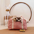 Raphael Neon Pink Stripes Changing Bag