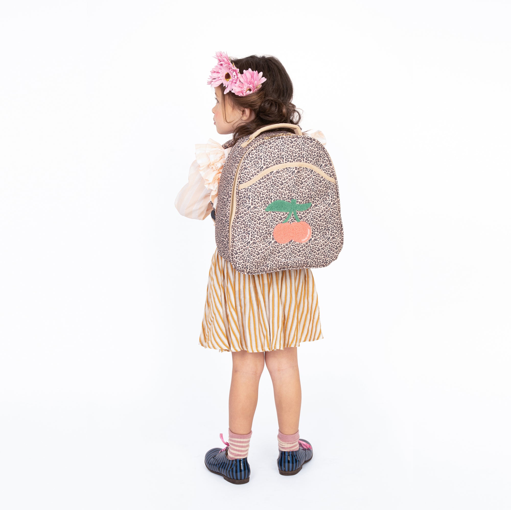 Backpack Ralphie Leopard cherry