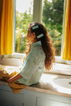 accessoires durables enfants repose ams pince à cheveux bleue